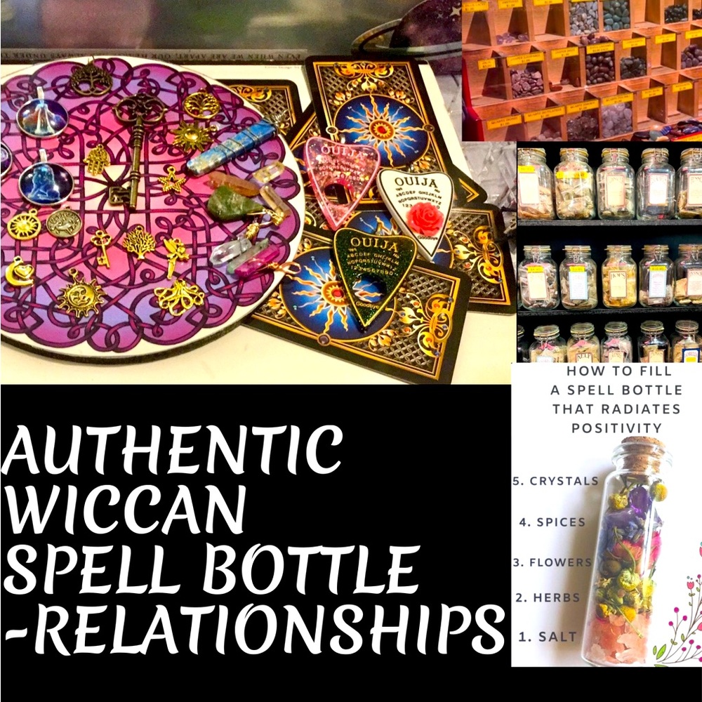 🔮Genuine Wiccan Spell Bottle for RELATIONSHIPS